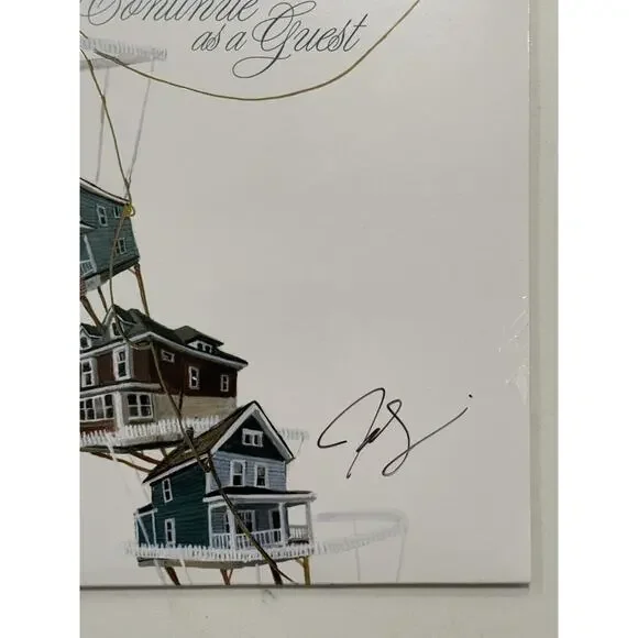The New Pornographers band SIGNED lp album continue as a guest autographed #2